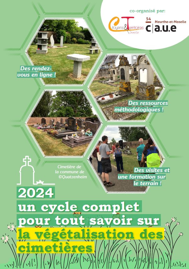 2024 : Un cycle complet pour tout savoir sur la végétalisation des cimetières !