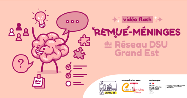 Le 16/09/25, à 9 h ou à midi, Réseau DSU Grand Est : 2 visios-flash dédiées aux partenariats avec l’APEC