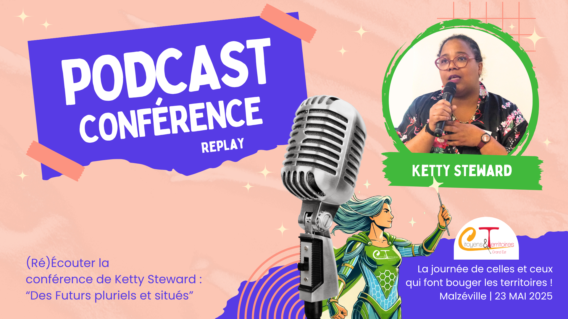 Podcast – Conférence de Ketty Steward : des futurs pluriels et situés